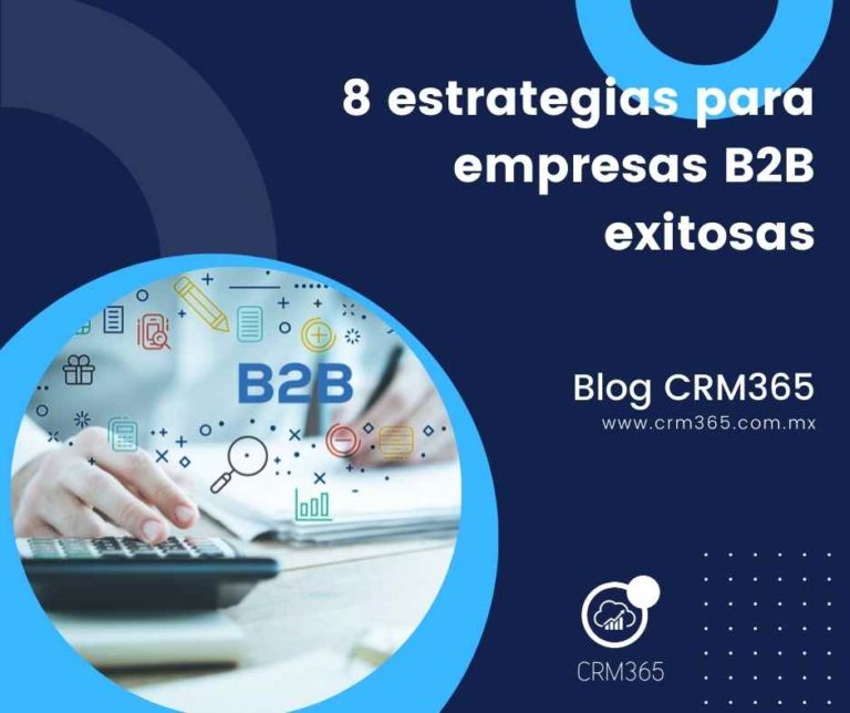 8 Estrategias Para Empresas B2B Exitosas CRM 365