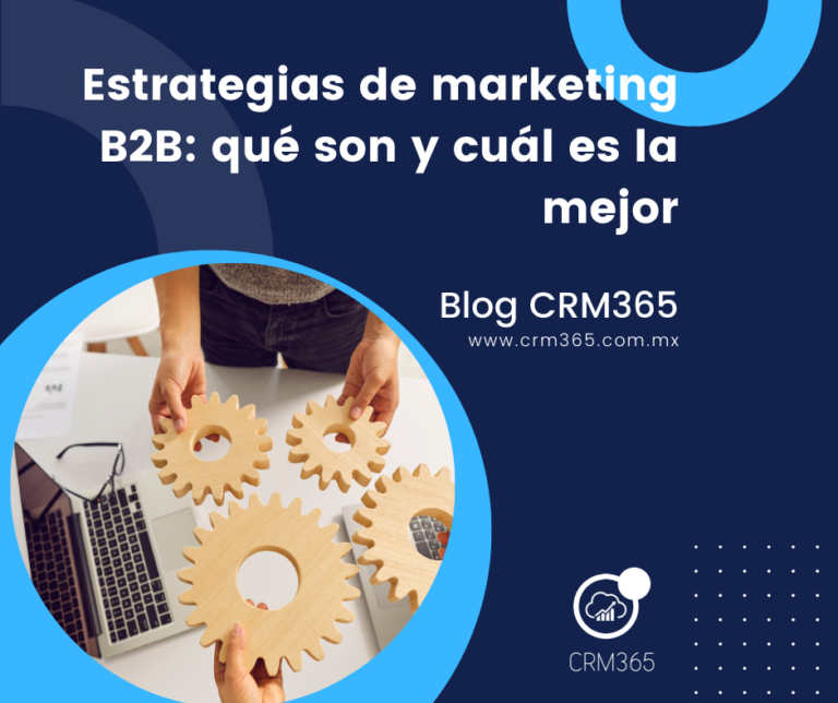 Estrategias De Marketing B2b Qué Son Y Cuál Es La Mejor Crm 365 0823