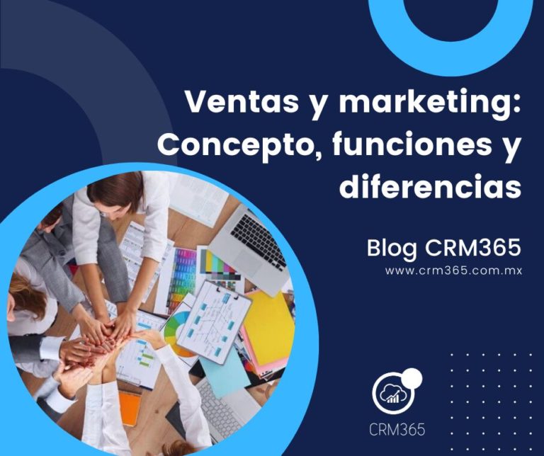 Ventas Y Marketing Concepto Funciones Y Diferencias Crm 365 3644